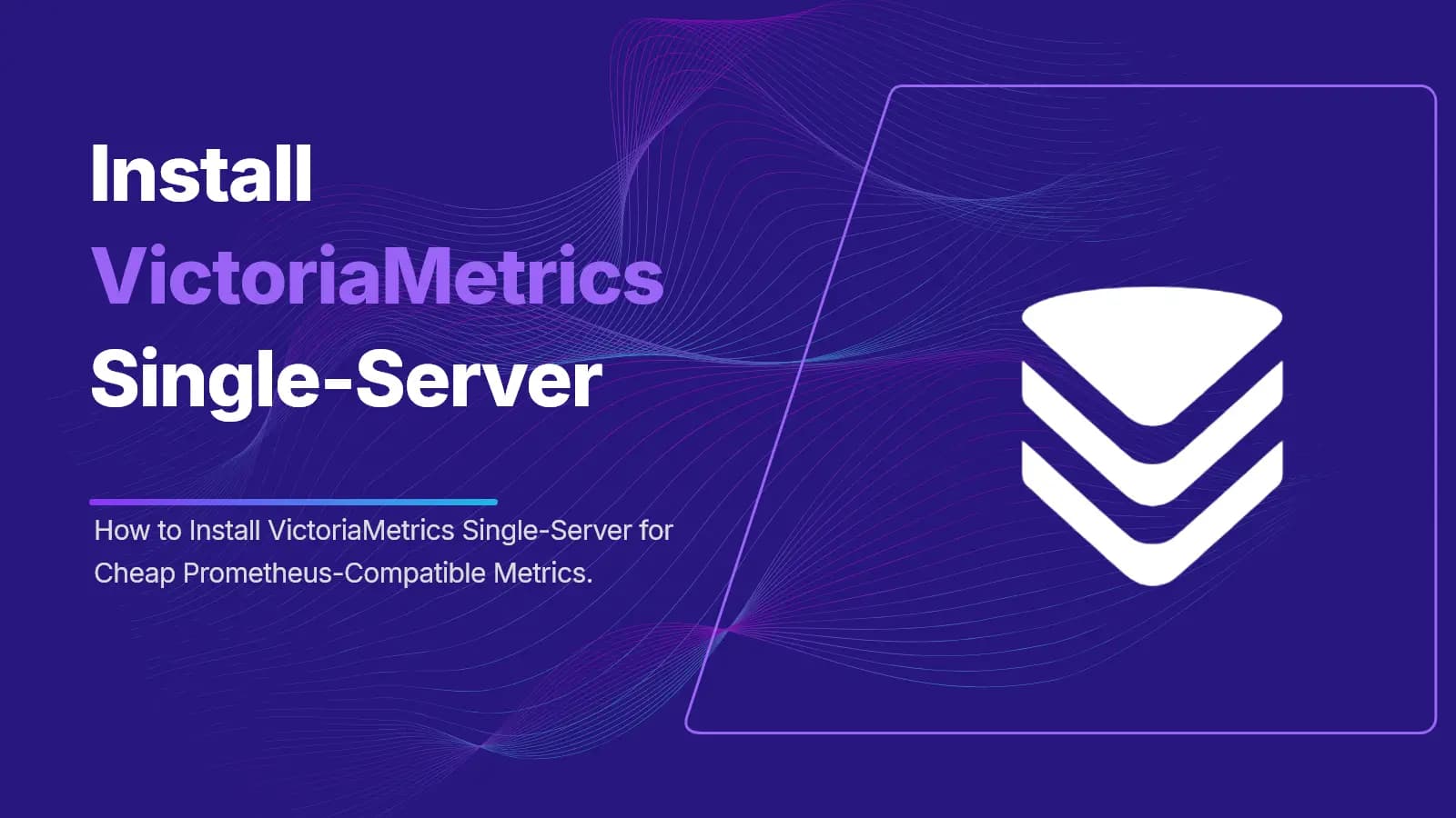 VictoriaMetrics single-node binary install