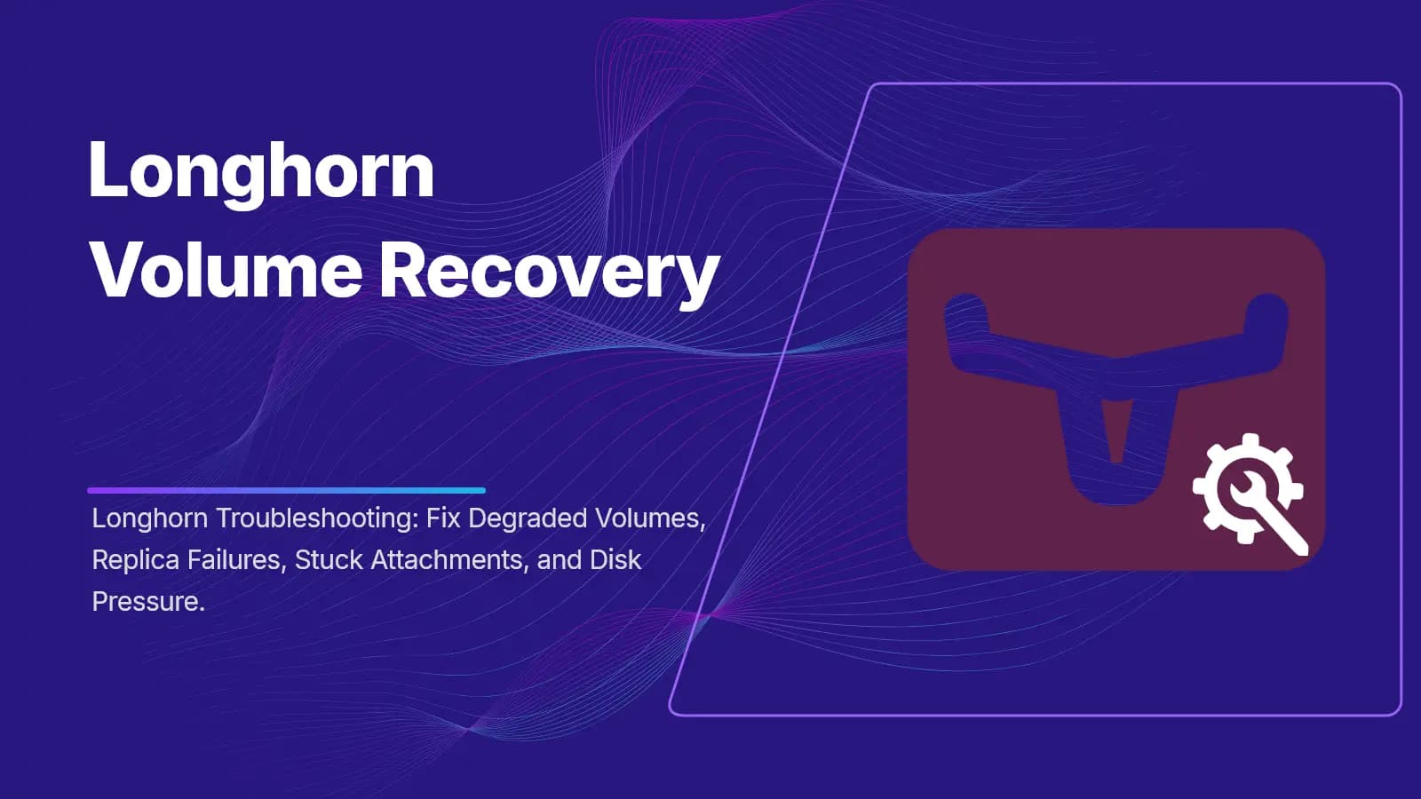 Longhorn Volume Recovery Guide
