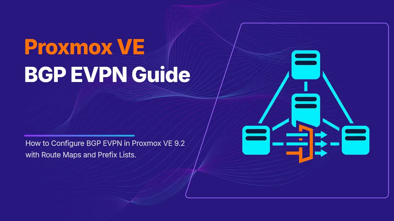 Proxmox BGP EVPN configuration