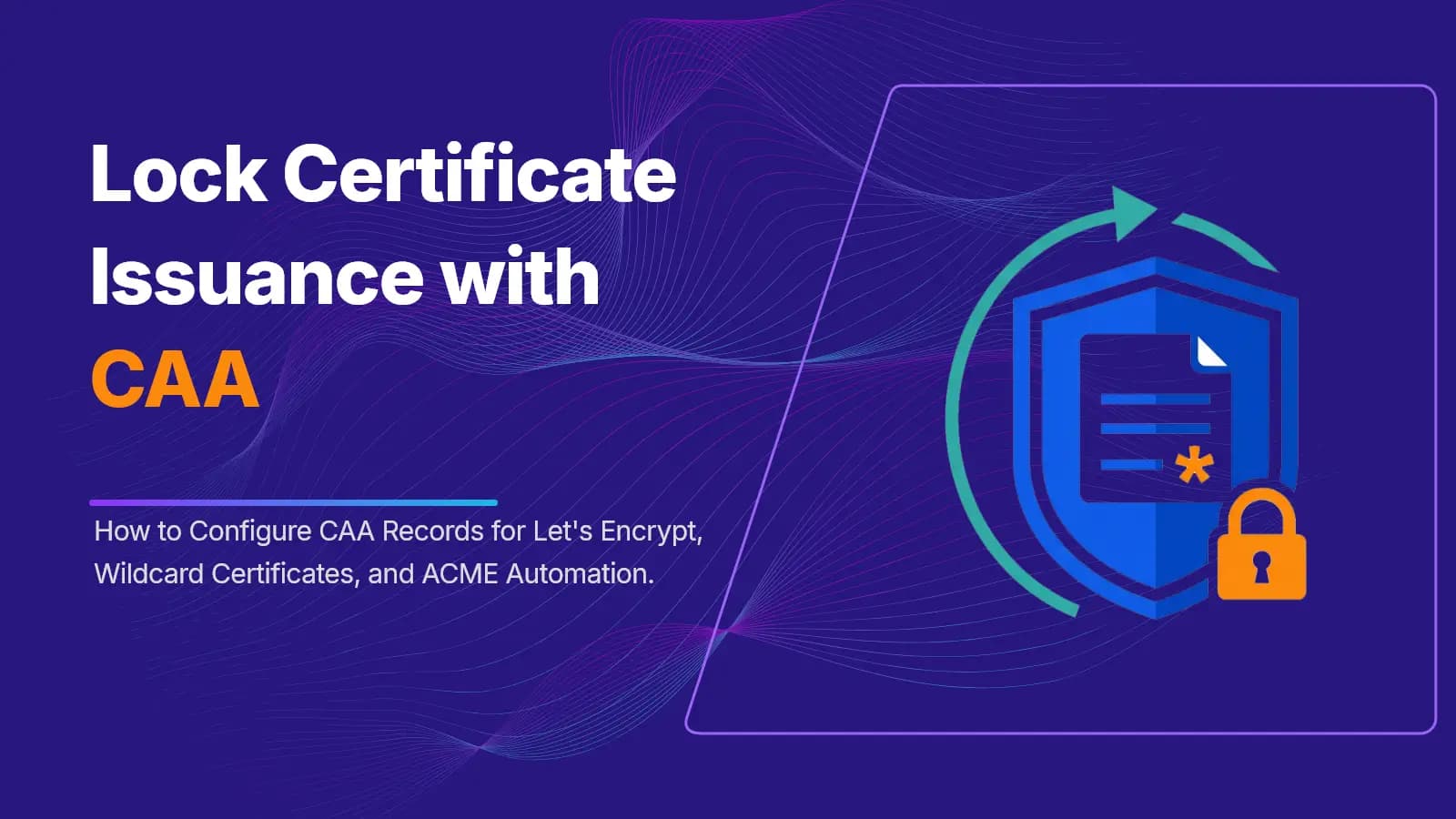 CAA Records for Let's Encrypt