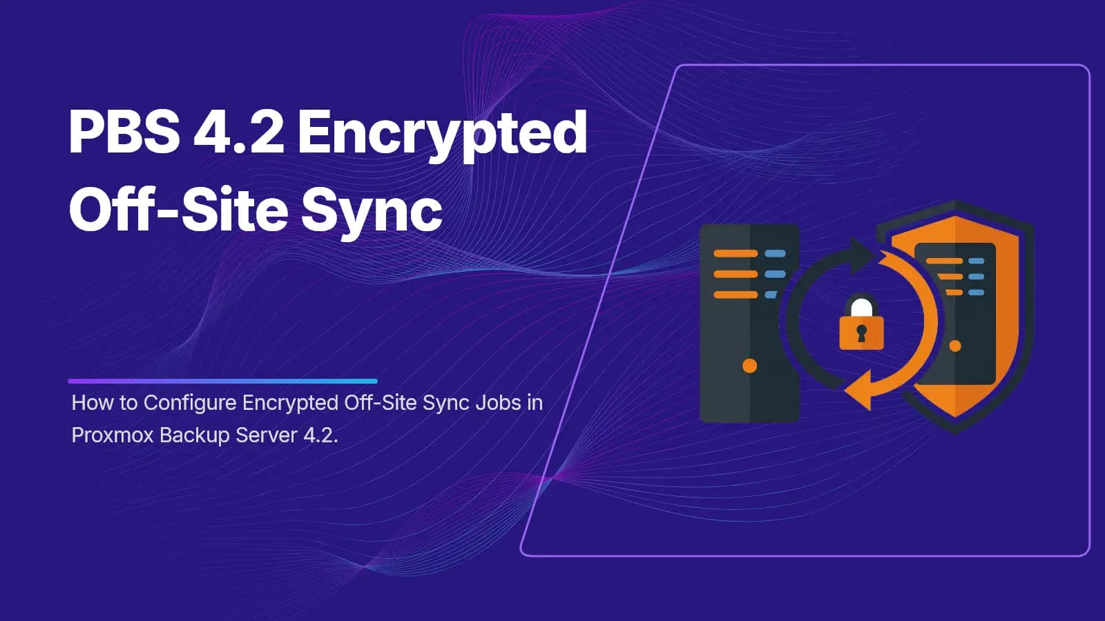 Encrypt Proxmox Backup Sync Jobs