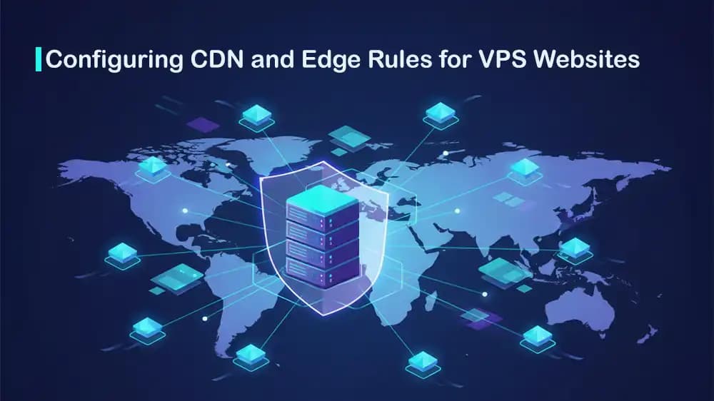 configure a CDN and Edge Rules for VPS websites
