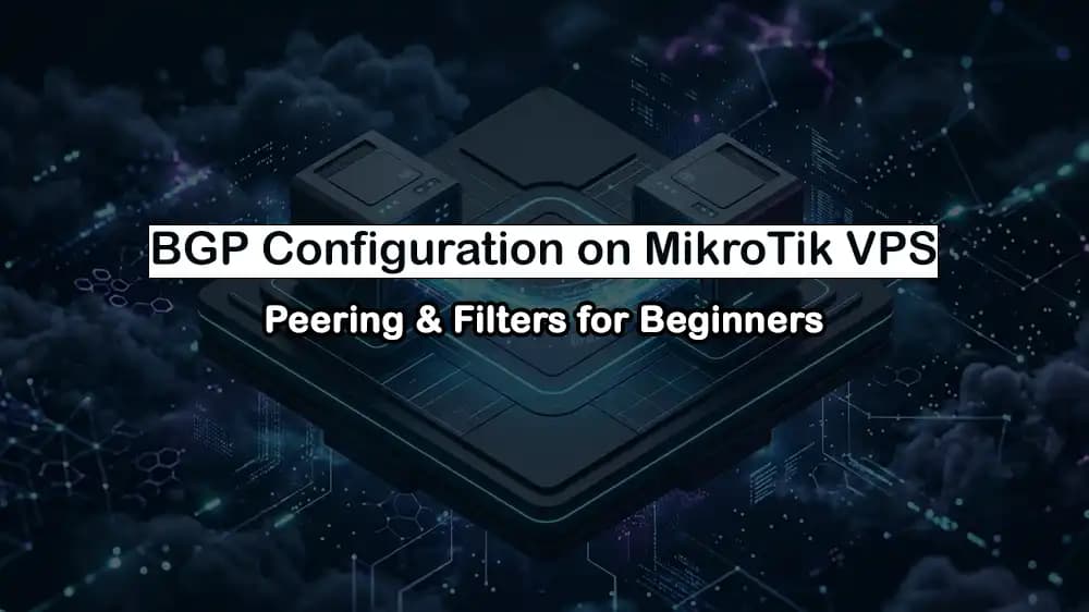 BGP configuration on MikroTik VPS