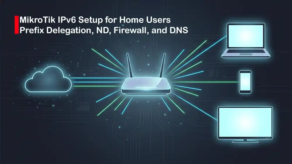 MikroTik IPv6 Setup for Home Internet