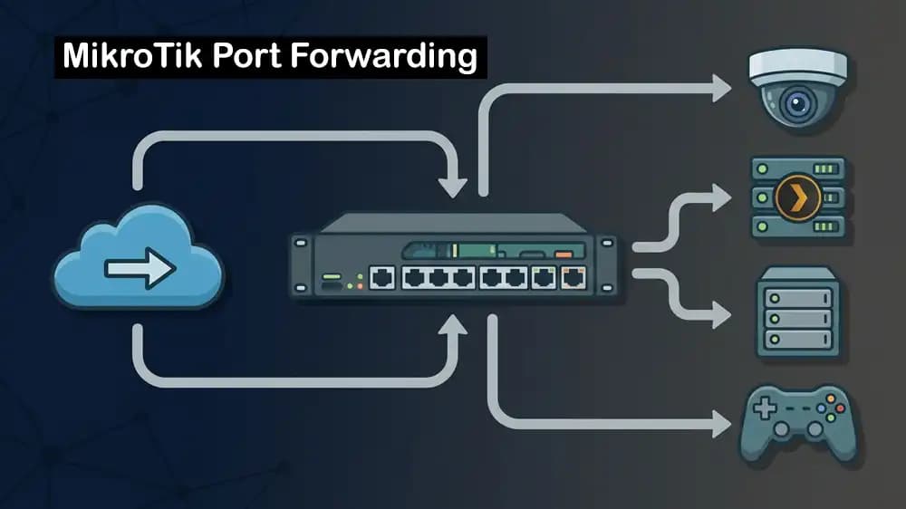 MikroTik port forwarding