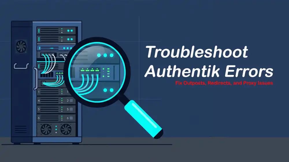 troubleshoot Authentik errors