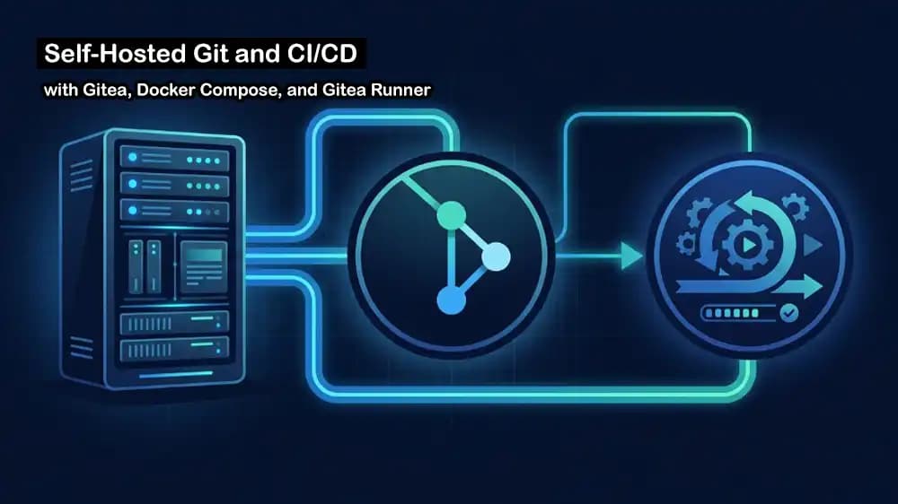 Gitea self-hosted CI/CD Docker Compose