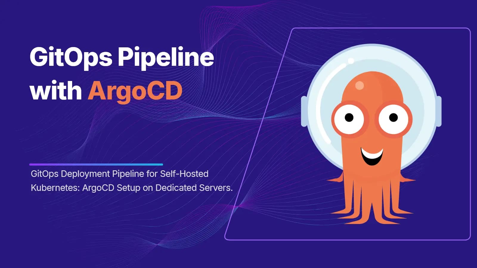 self-hosted GitOps pipeline setup