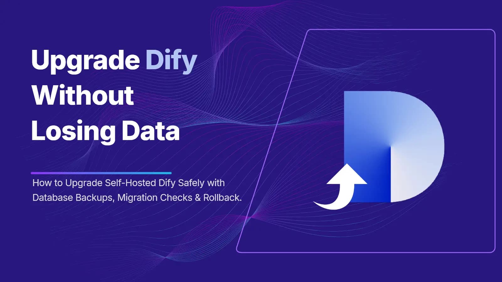Upgrade Self-Hosted Dify