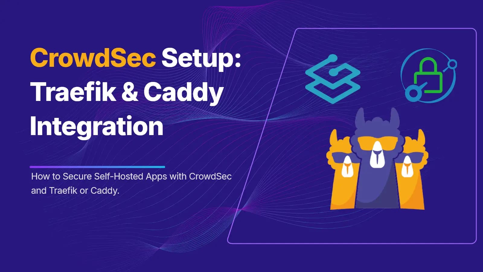 protect self-hosted apps with CrowdSec