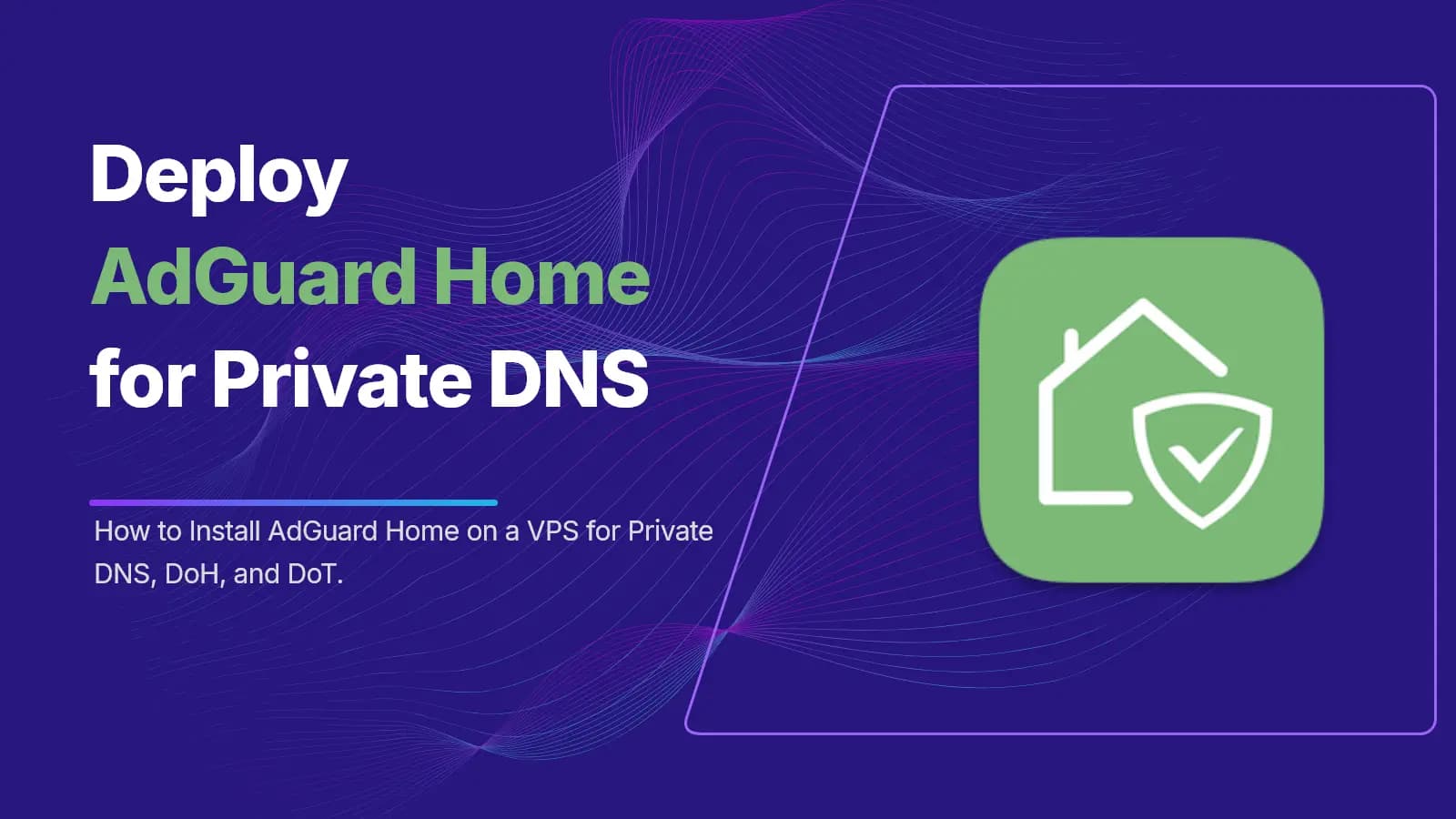 AdGuard Home private DNS server