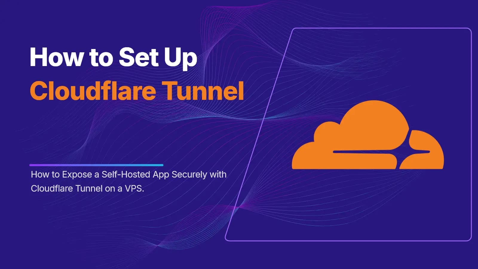 Cloudflare tunnel without port forwarding