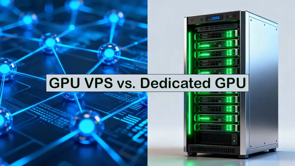 compare GPU VPS vs GPU Dedicated Servers