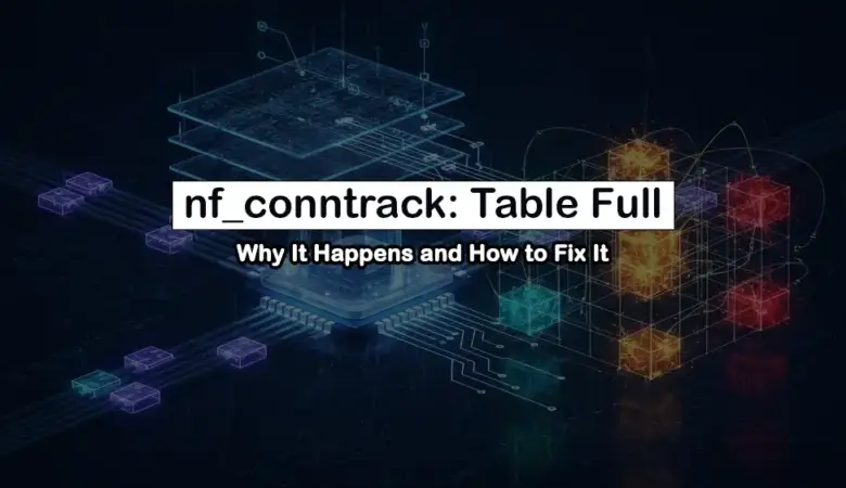 Stop Table Full Errors: Conntrack Configuration for High-Traffic Dedicated Servers