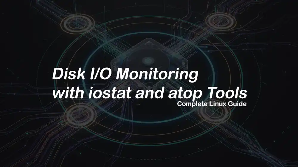 Disk I/O monitoring Linux