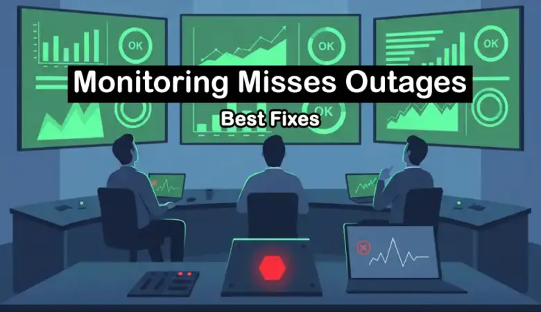 Why Your Dashboards Stay Green During Real Outages and How To Fix It