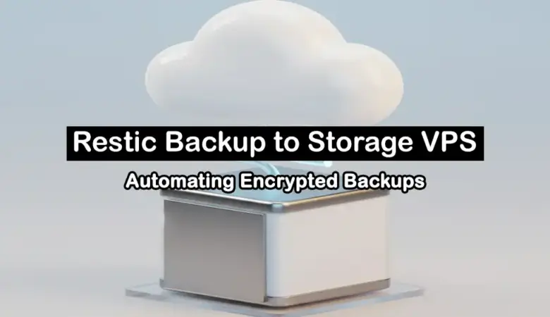 Restic Backup to Storage VPS: Automated Encrypted Backups with Scheduling