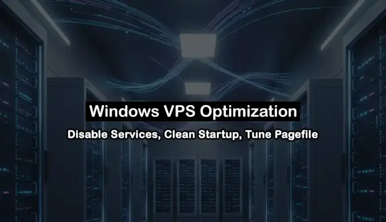 Windows VPS Optimization: Services, Startup Apps, Pagefile, and Updates