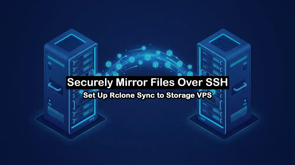 Set Up Rclone Sync to Storage VPS for Reliable File Mirroring