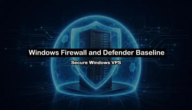 Windows VPS Firewall Hardening and Defender