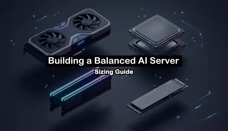 How Much RAM, CPU, and NVMe Does an AI Server Need Beyond the GPU?