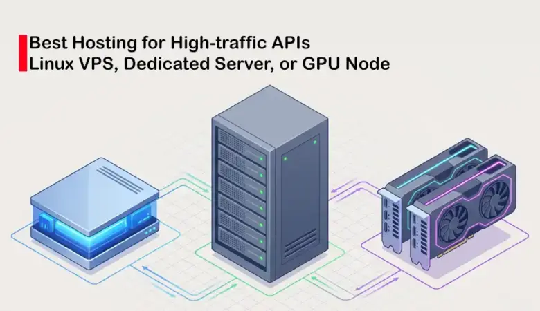 Best Hosting for High-Traffic APIs: Linux VPS, Dedicated Server, or GPU Node?