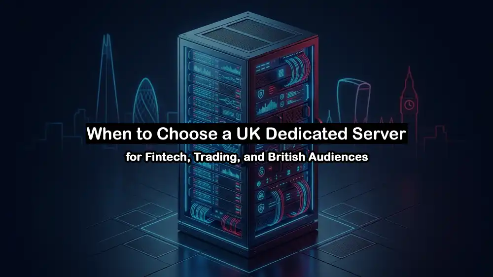 When to Choose a UK Dedicated Server for Fintech, Trading, and British Audiences