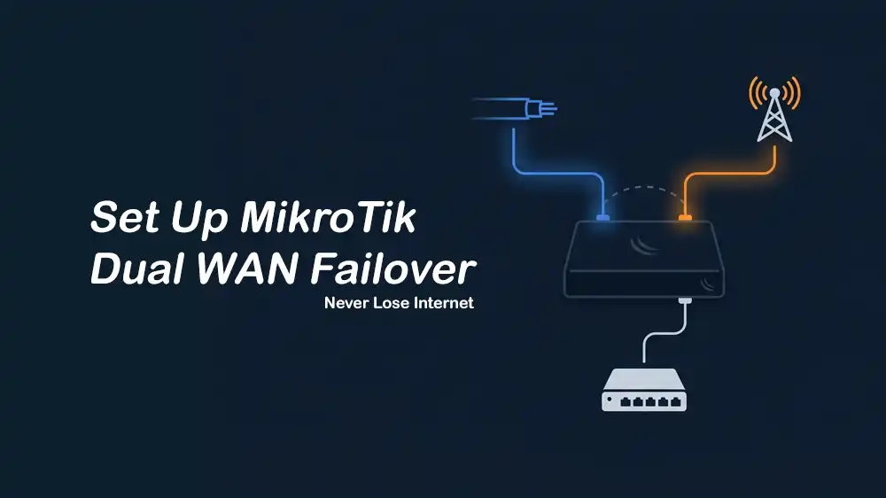 MikroTik dual WAN failover setup