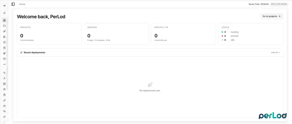 Dokploy Dashboard