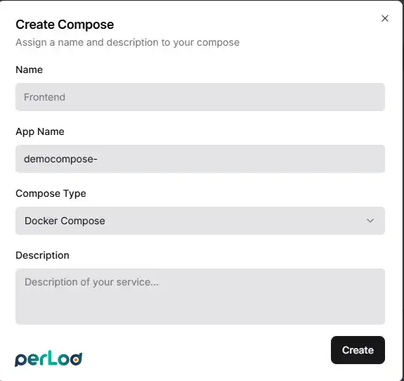Create Compose service 