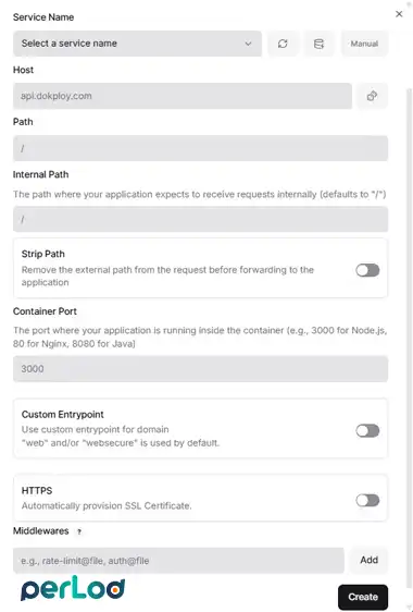 Configure a Domain for the Docker Compose App