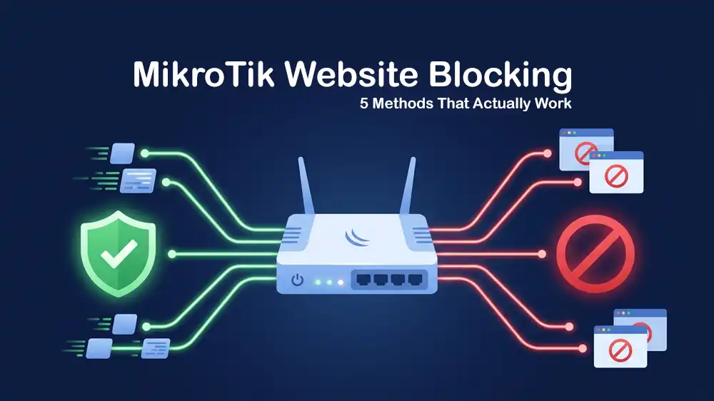 block websites on MikroTik RouterOS