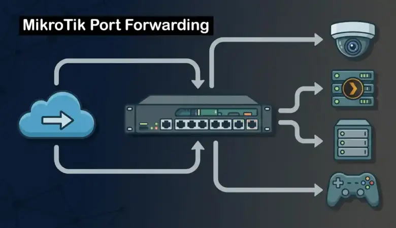 How to Port Forward on MikroTik for CCTV, Plex, NAS, and Game Servers