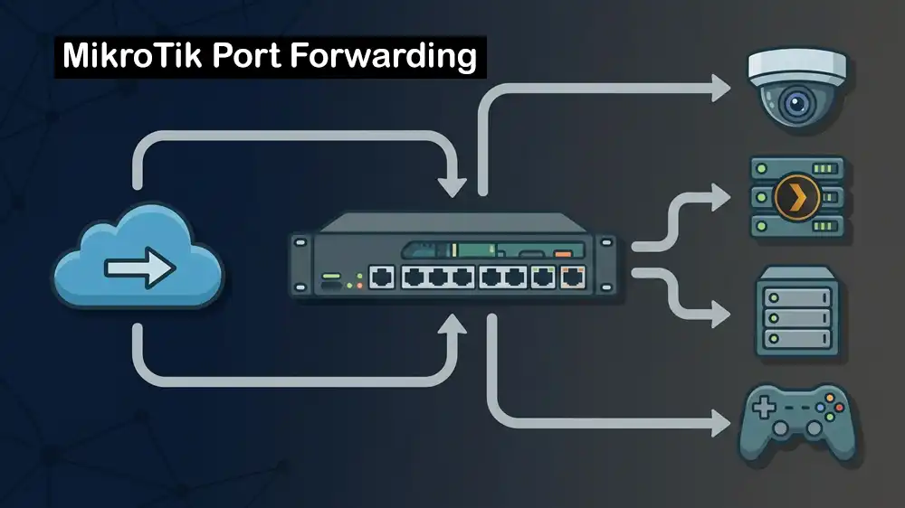 MikroTik port forwarding
