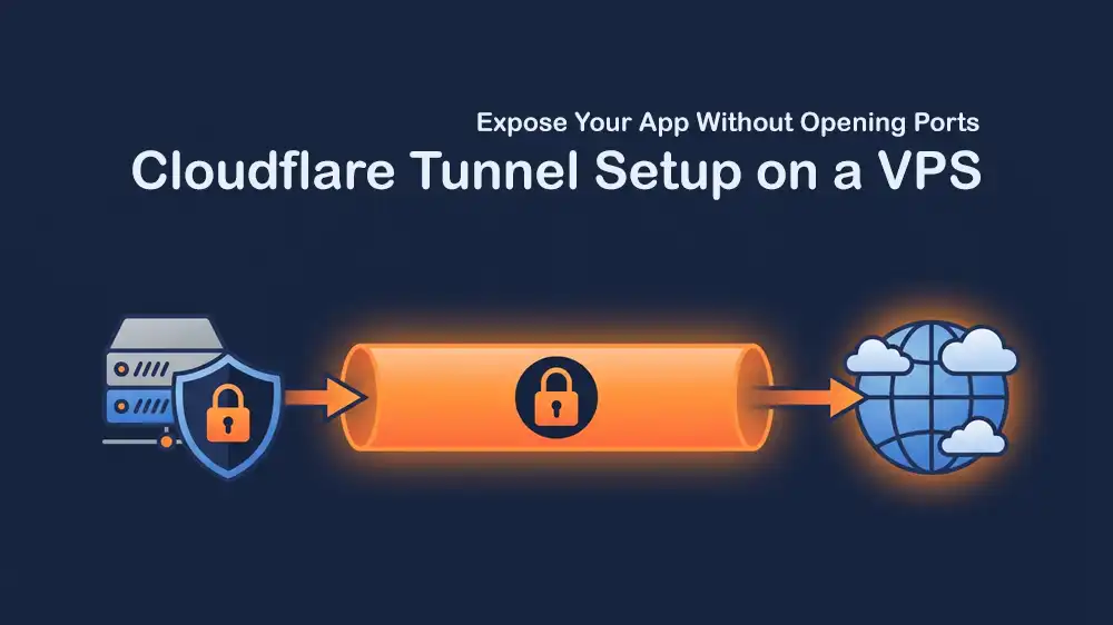 Cloudflare tunnel without port forwarding