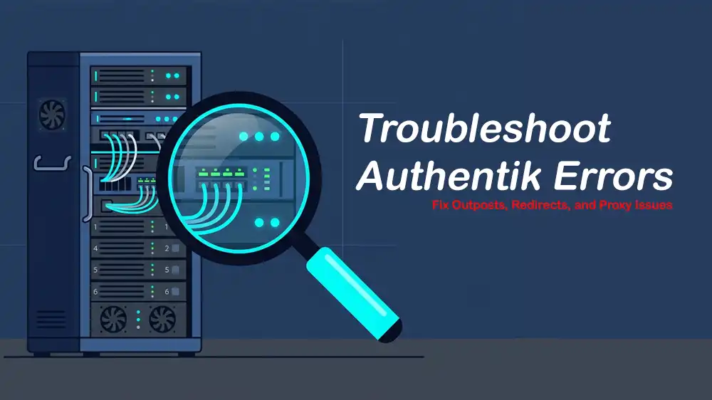 troubleshoot Authentik errors