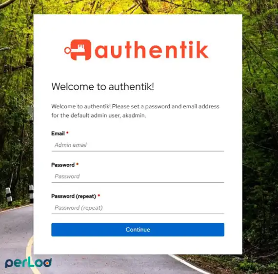 Create an Authentik admin user