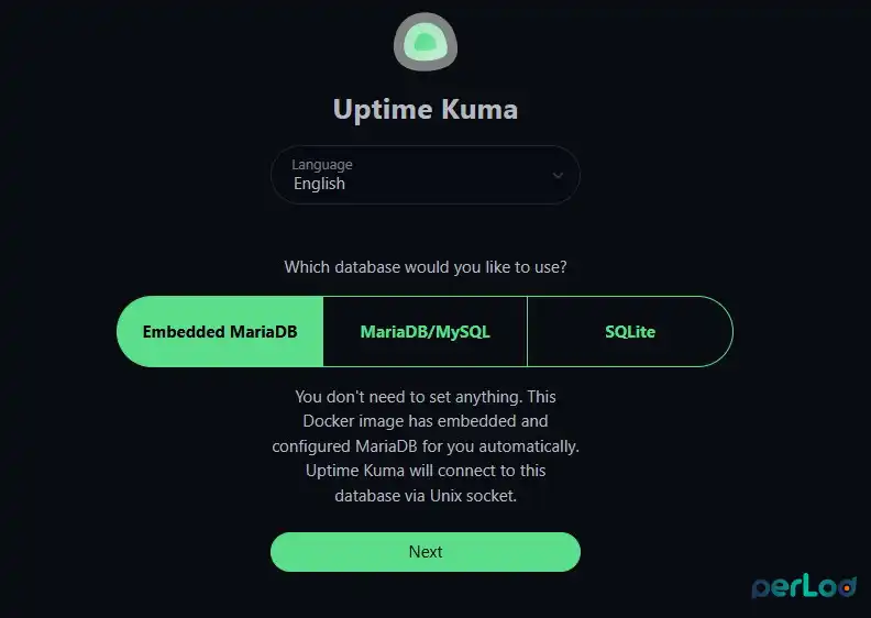 Uptime Kuma Database