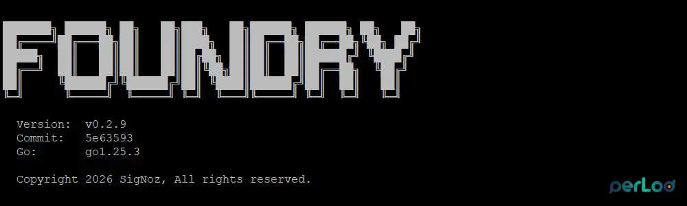 Install SigNoz with Foundry