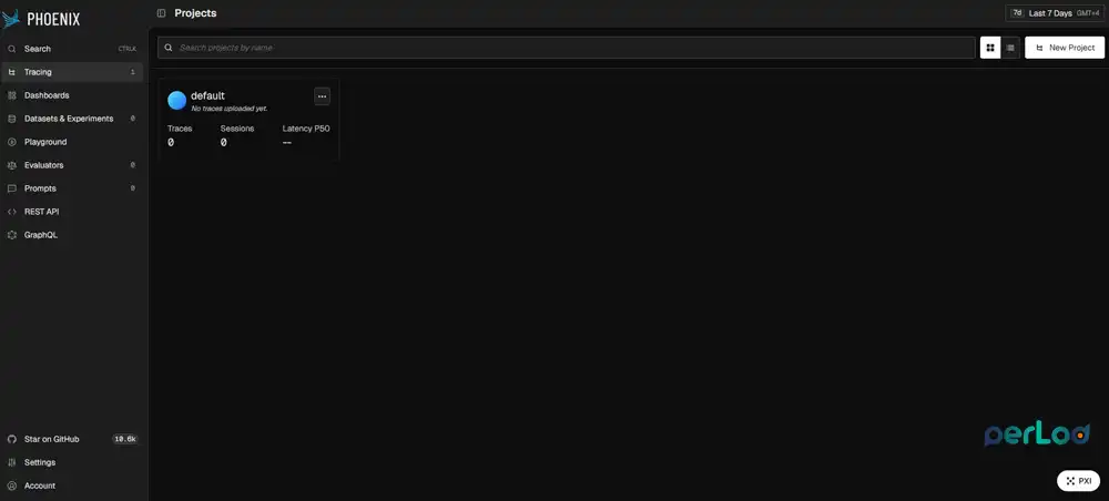 Arize Phoenix Dashboard