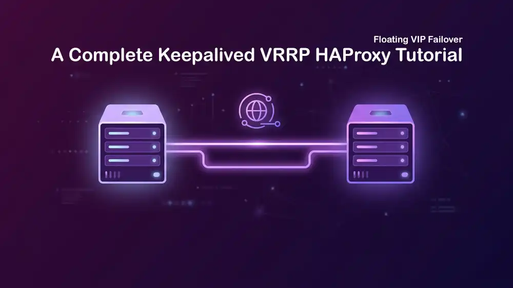 Keepalived VRRP HAProxy failover setup