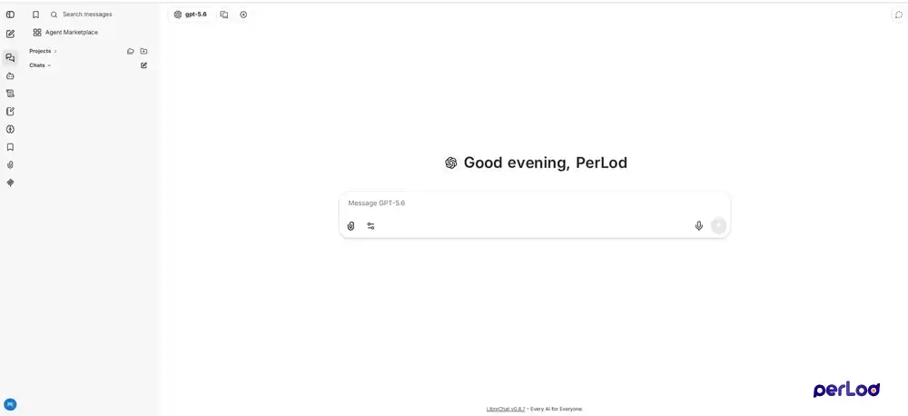 Access LibreChat UI