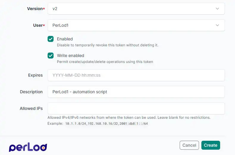 Add API Token to NetBox